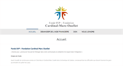 Desktop Screenshot of fondationcmo.ecdq.org